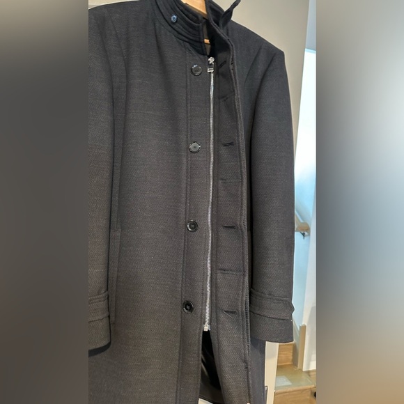 LAST CHANCE Wool blend Zara men coat - Picture 10 of 11